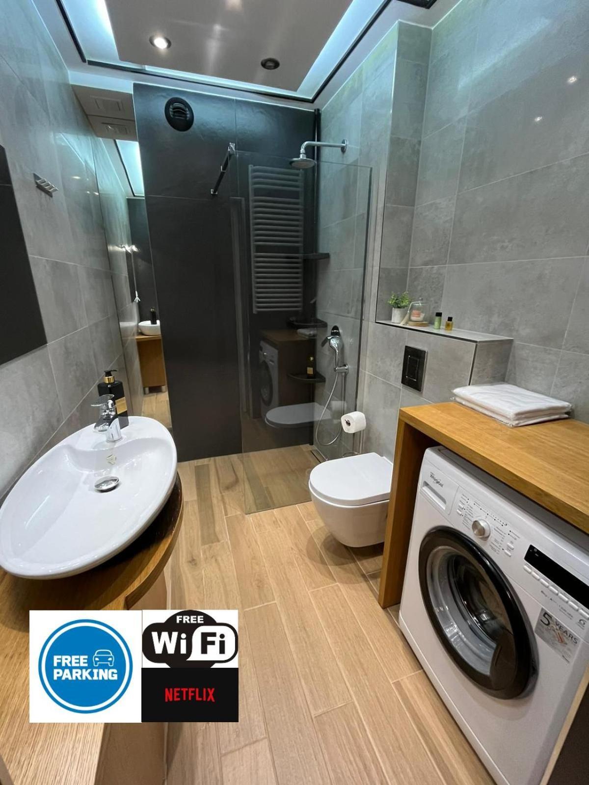 Bianco Apartament Reduta Park Free Parking Krakow Dış mekan fotoğraf